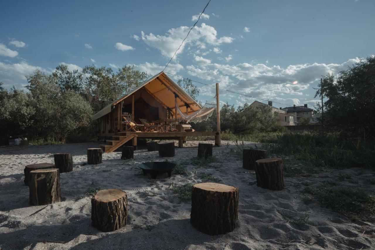 Glamping Mandra Hotel Zatoka Exterior foto